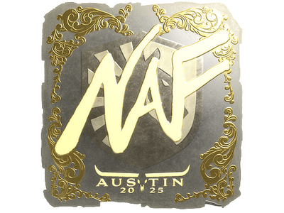 Sticker | NAF (Gold) | Austin 2025