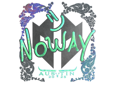 Sticker | noway (Holo) | Austin 2025