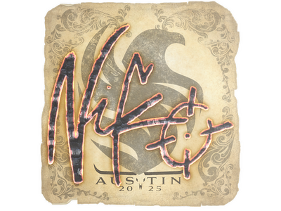 Sticker | NiKo | Austin 2025
