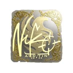 Sticker | NiKo (Gold) | Austin 2025