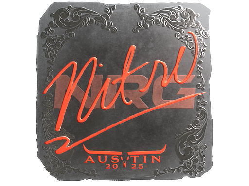 Sticker | nitr0 (Foil) | Austin 2025