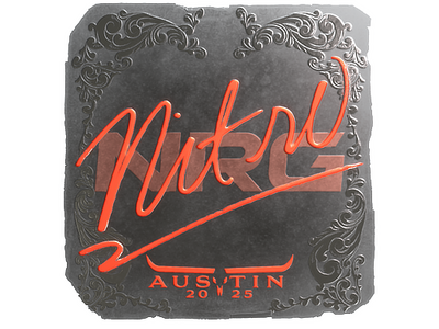 Sticker | nitr0 (Foil) | Austin 2025