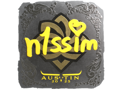 Sticker | n1ssim (Foil) | Austin 2025