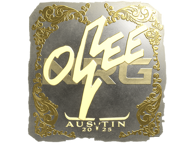 Sticker | oSee (Gold) | Austin 2025