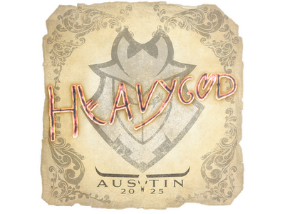 Sticker | Heavygod | Austin 2025