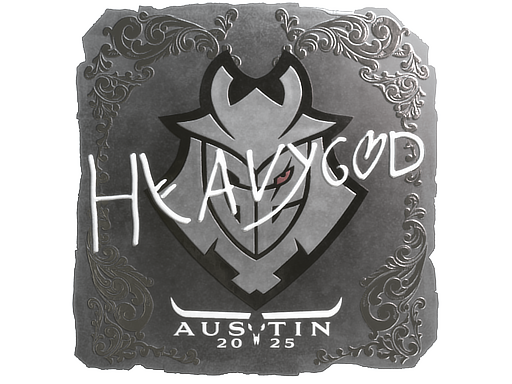 Sticker | Heavygod (Foil) | Austin 2025