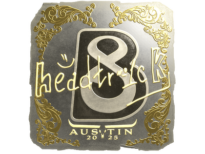 Sticker | headtr1ck (Gold) | Austin 2025