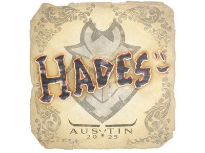 Sticker | hades | Austin 2025
