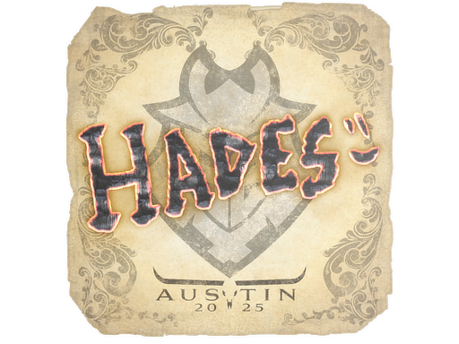 Sticker | hades | Austin 2025