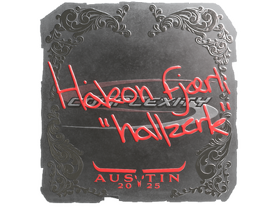 Sticker | hallzerk (Foil) | Austin 2025