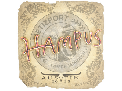Sticker | hampus | Austin 2025