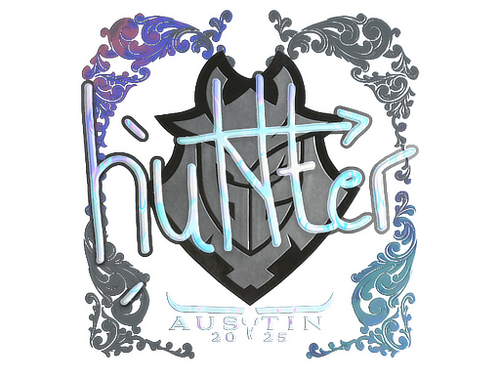 Sticker | huNter- (Holo) | Austin 2025