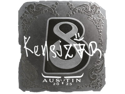 Sticker | kensizor (Foil) | Austin 2025