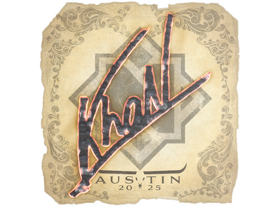 Sticker | khaN | Austin 2025