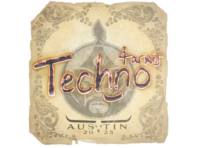 Aufkleber | Techno4K | Austin 2025