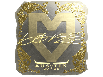 Sticker | torzsi (Gold) | Austin 2025