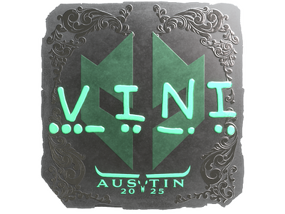 Sticker | VINI (Foil) | Austin 2025