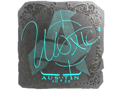 Autocolante | woxic (Foil) | Austin 2025