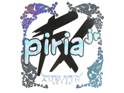 Sticker | piriajr (Holo) | Austin 2025