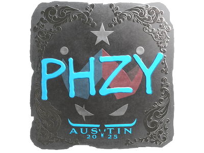 Sticker | phzy (Foil) | Austin 2025