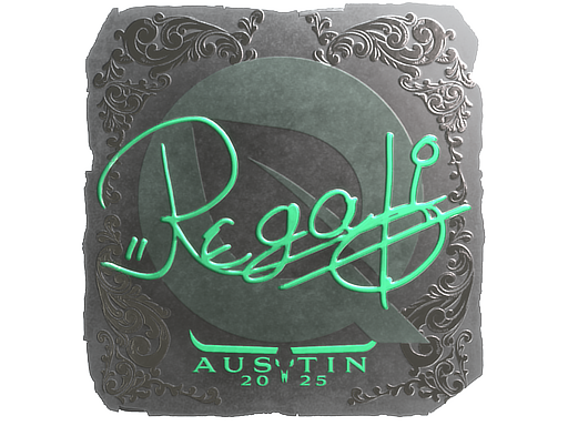 Sticker | regali (Foil) | Austin 2025