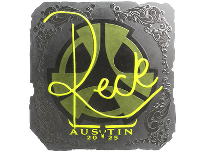 Sticker | reck (Foil) | Austin 2025