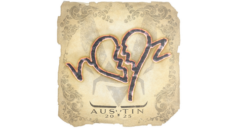 Sticker | ropz | Austin 2025