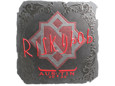 Sticker | riskyb0b (Foil) | Austin 2025