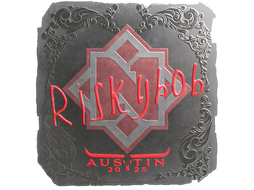 Sticker | riskyb0b (Foil) | Austin 2025