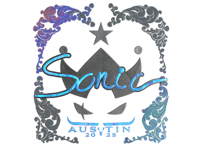 Sticker | Sonic (Holo) | Austin 2025