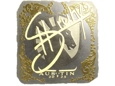 Sticker | siuhy (Gold) | Austin 2025