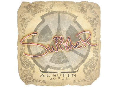 Sticker | Swisher | Austin 2025