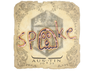Sticker | spooke | Austin 2025