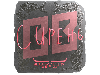 Sticker | S1ren (Foil) | Austin 2025