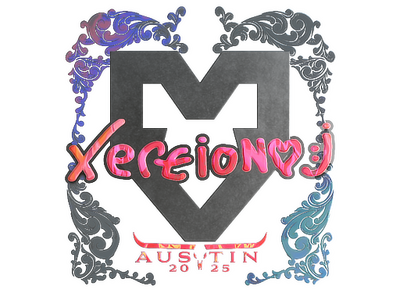 Sticker | xertioN (Holo) | Austin 2025