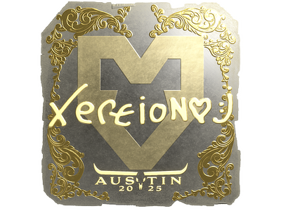 Sticker | xertioN (Gold) | Austin 2025