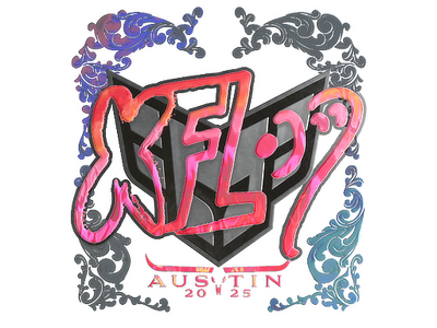 Sticker | xfl0ud (Holo) | Austin 2025
