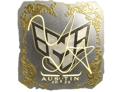 Sticker | yxngstxr (Gold) | Austin 2025