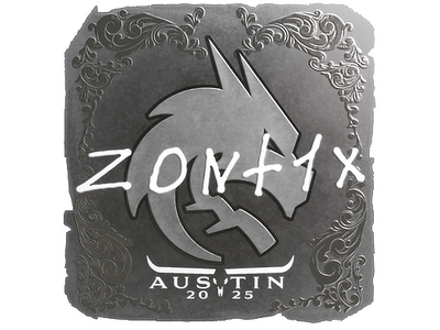 Sticker | zont1x (Foil) | Austin 2025