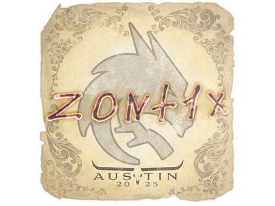 Sticker | zont1x | Austin 2025