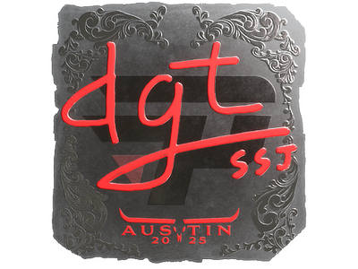 Sticker | dgt (Foil) | Austin 2025