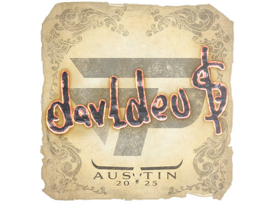 Sticker | dav1deuS | Austin 2025