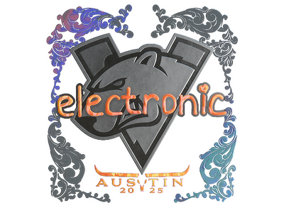 Sticker | electronic (Holo) | Austin 2025