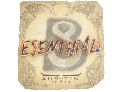 Sticker | esenthial | Austin 2025
