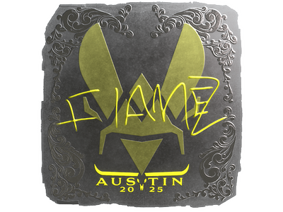 Sticker | FlameZ (Foil) | Austin 2025