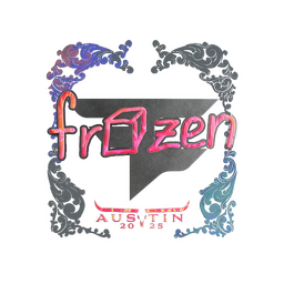 Sticker | frozen (Holo) | Austin 2025