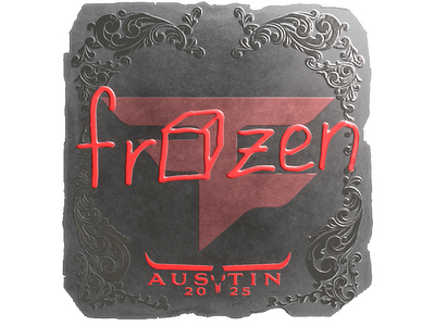 Sticker | frozen (Foil) | Austin 2025
