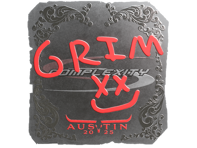 Наліпка | Grim (Foil) | Austin 2025