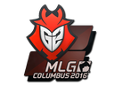 Autocolante | G2 Esports | MLG Columbus 2016