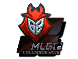 Наліпка | G2 Esports (лискуча) | MLG Columbus 2016